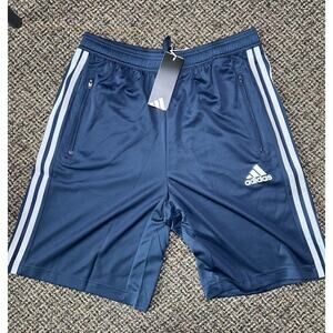 NWT Adidas Men’s Athletic Shorts, Medium, Navy, Logo